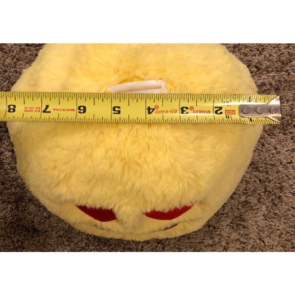 Yellow Emoji Bank ~ Heart Eyes Soft Plush Bank - Piggybank - Picture 9 of 9